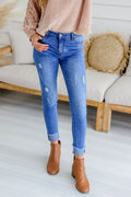 MUM  PATCH JEAN