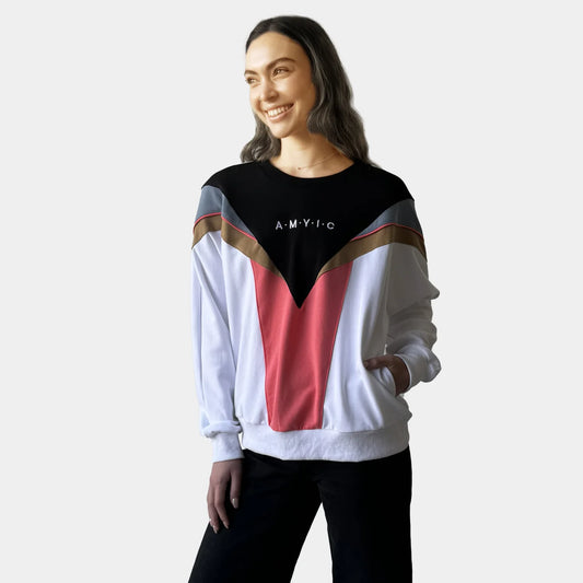 AMYIC SIDE POCKET SWEATER