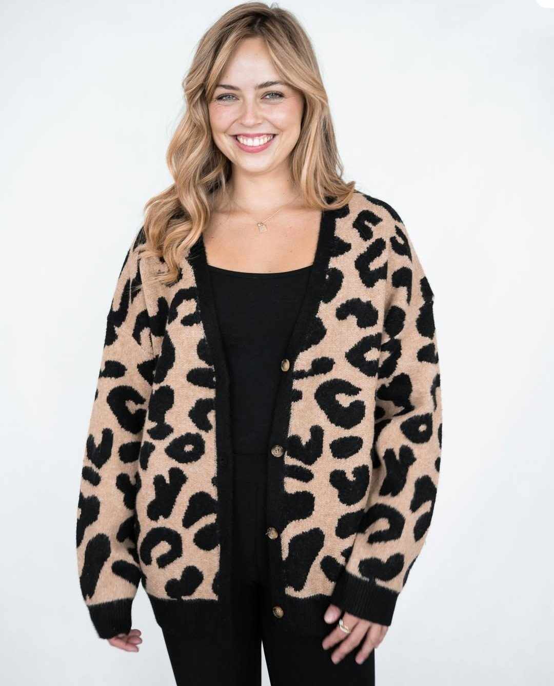 LEOPARD CARDIGAN