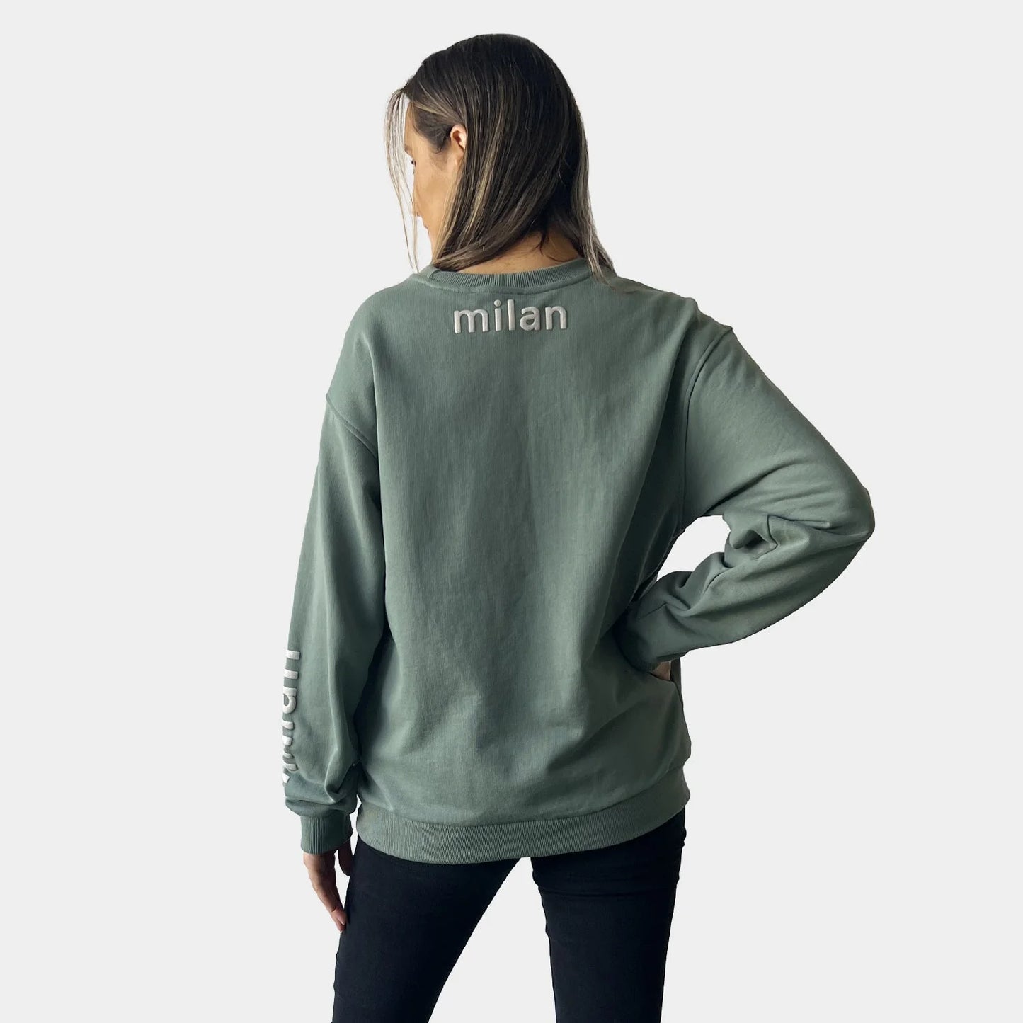 KHAKI MILAN SWEATER
