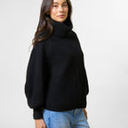 POLO NECK PONCHO