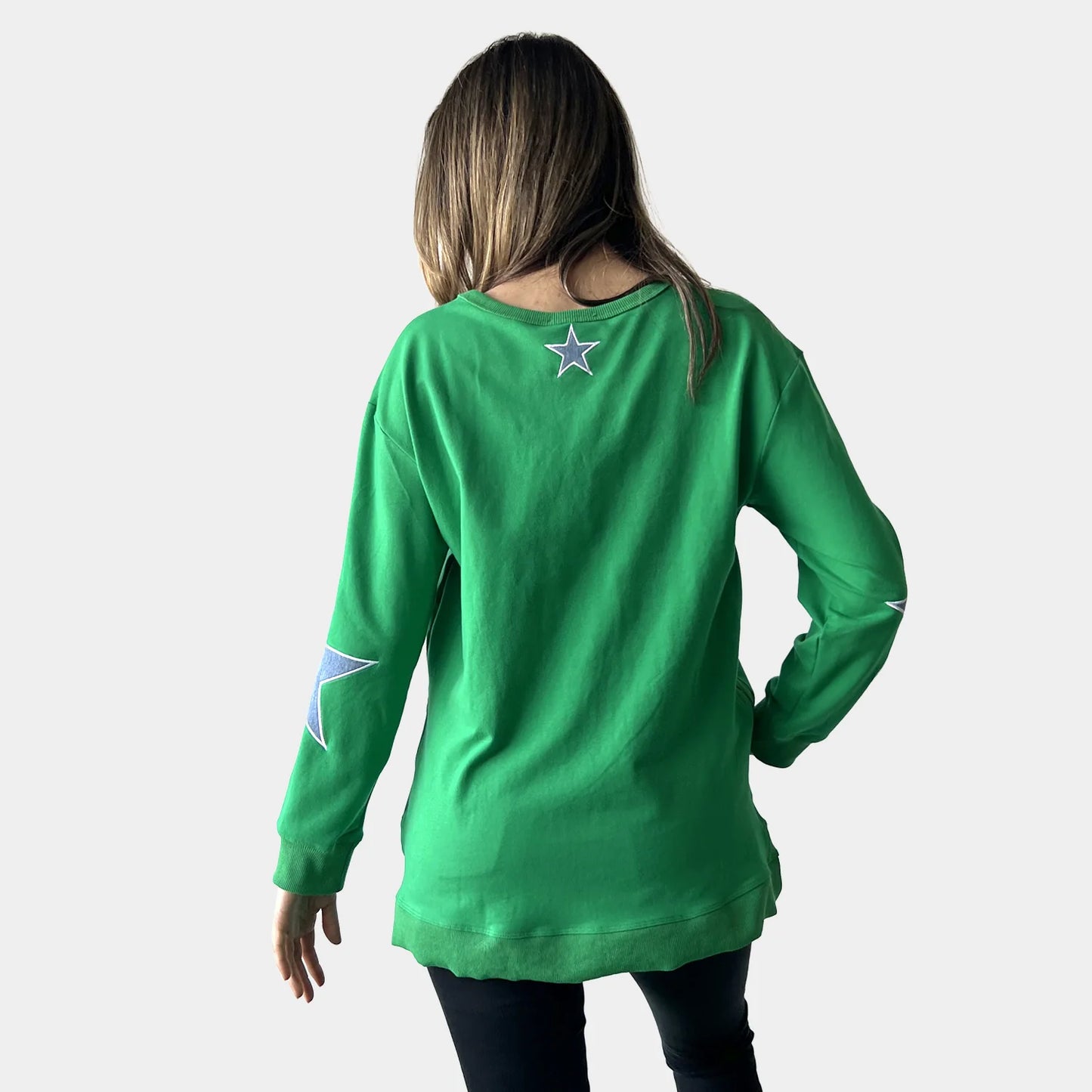 AMY GREEN SWEATER