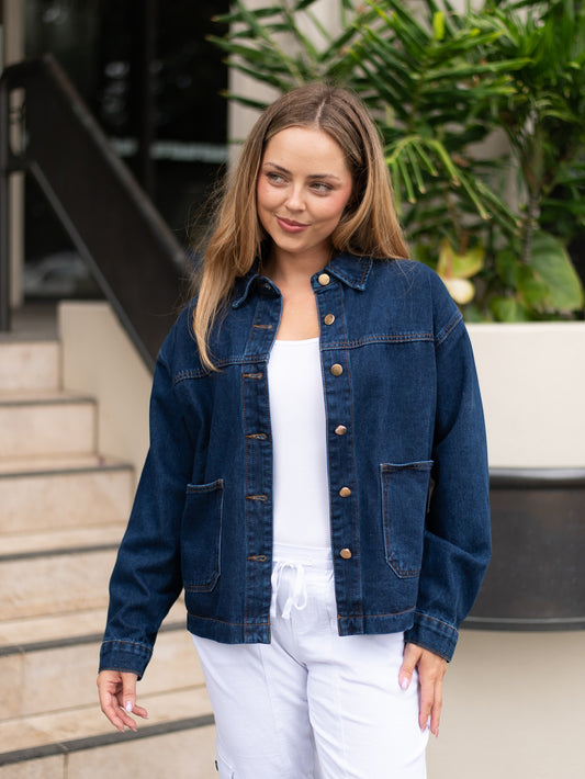 DARCY DENIM SHIRT JACKET