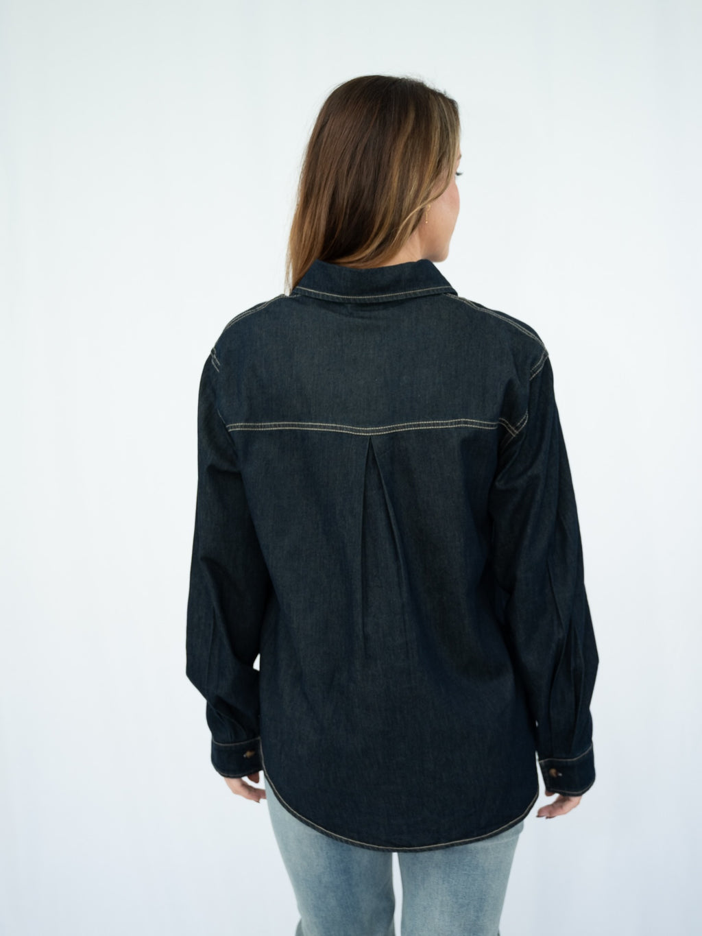 HAYLEY DENIM SHIRT