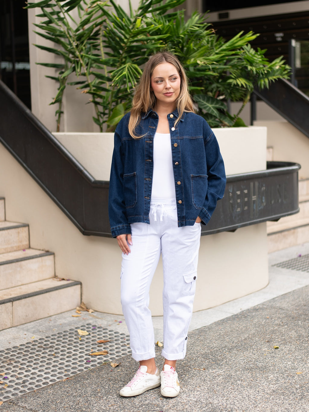 DARCY DENIM SHIRT JACKET