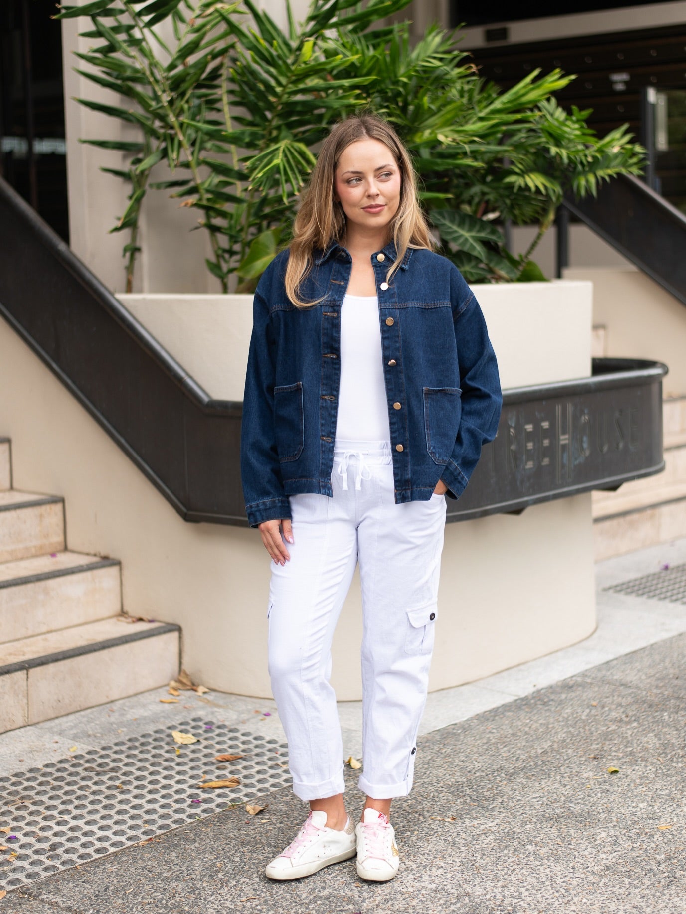 DARCY DENIM SHIRT JACKET