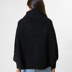 POLO NECK PONCHO