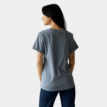 Load image into Gallery viewer, HEARTS TEE BLUE
