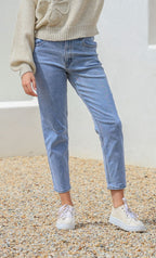 CROP MUM JEAN