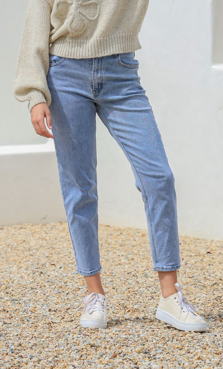 CROP MUM JEAN
