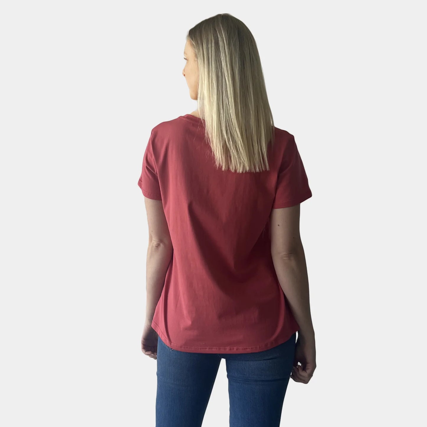 ANIMAL PRINT HEART TEE WATERMELON