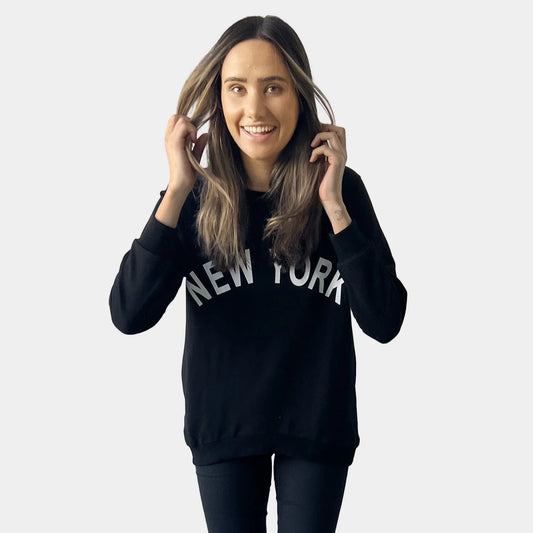 NEW YORK SWEATER  BLACK
