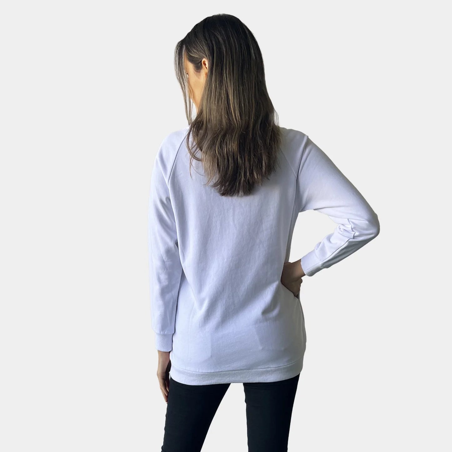 NEW YORK SWEAT WHITE