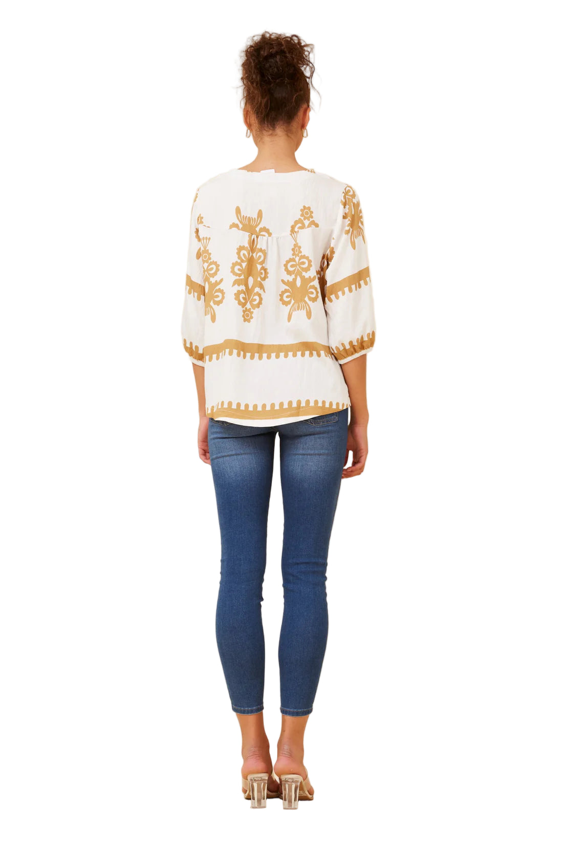 TATUM TOP IN BEIGE