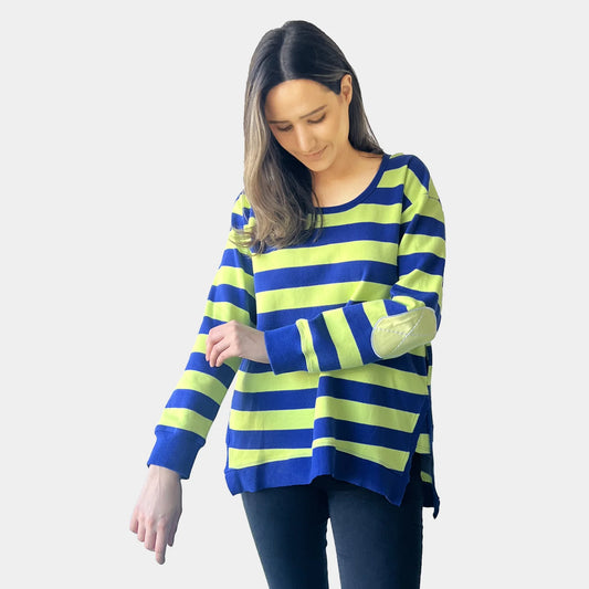 AMYIC STIPE SWEATER