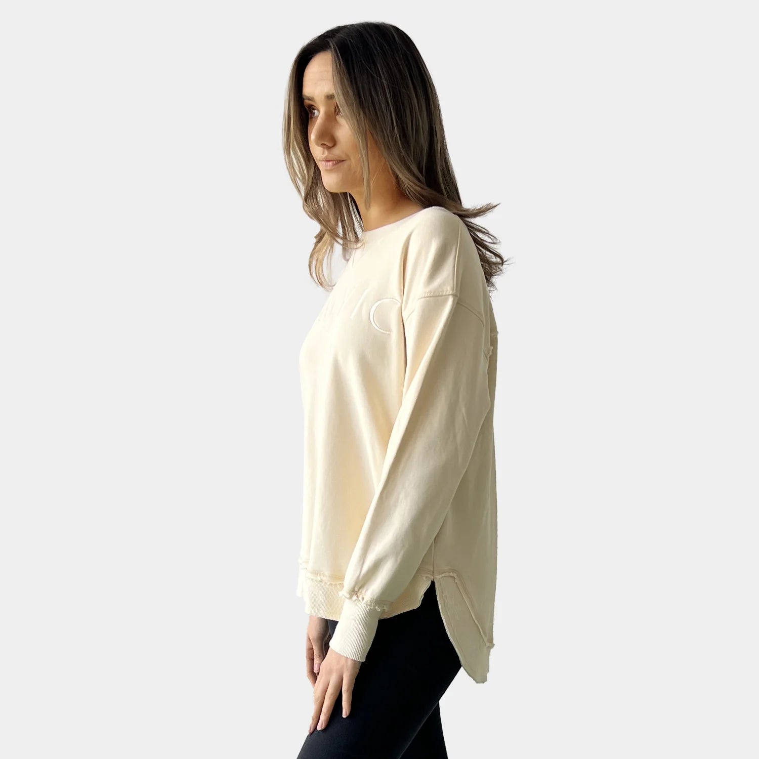 AMYIC SWEATER  BEIGE