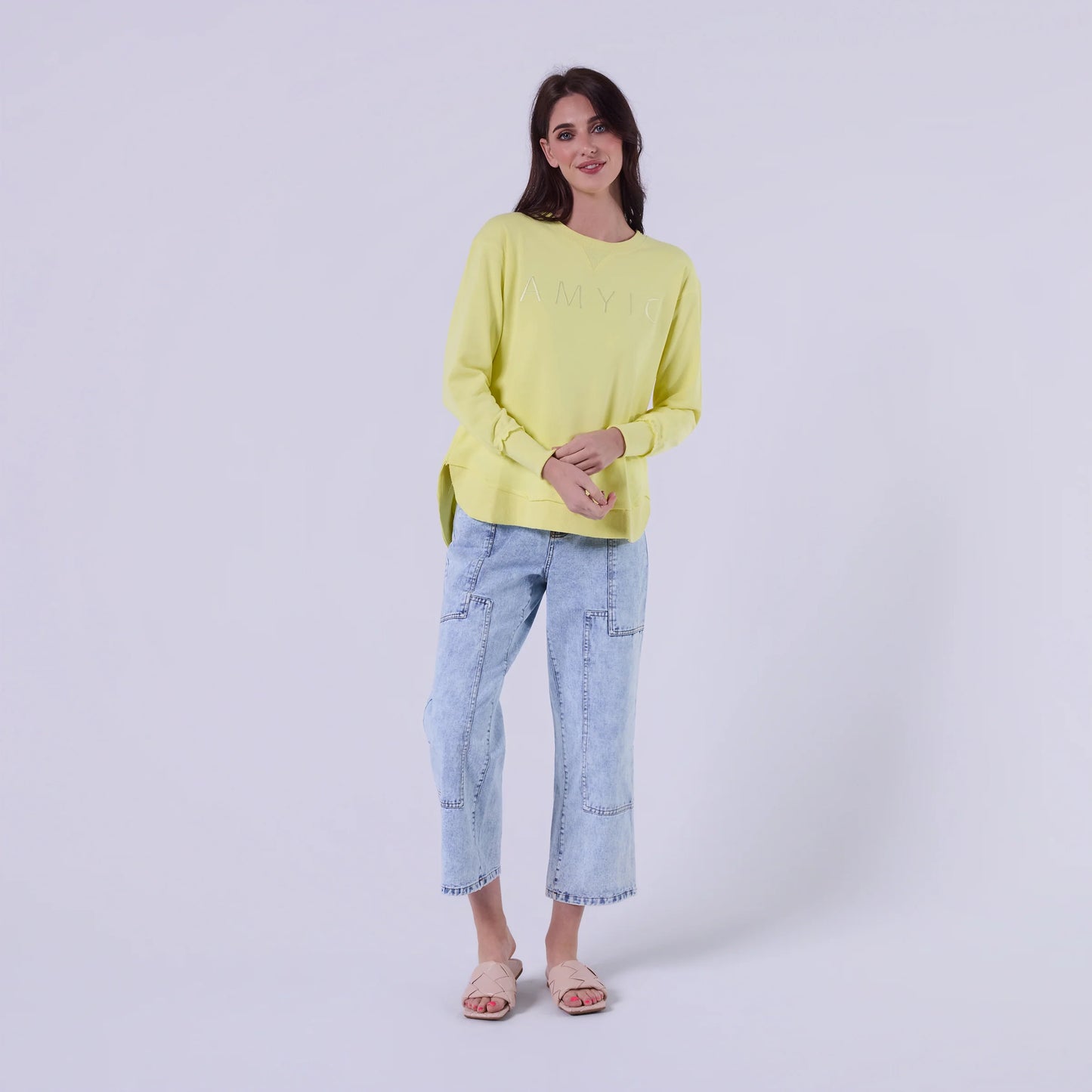 AMYIC SWEATER IN YELLOW