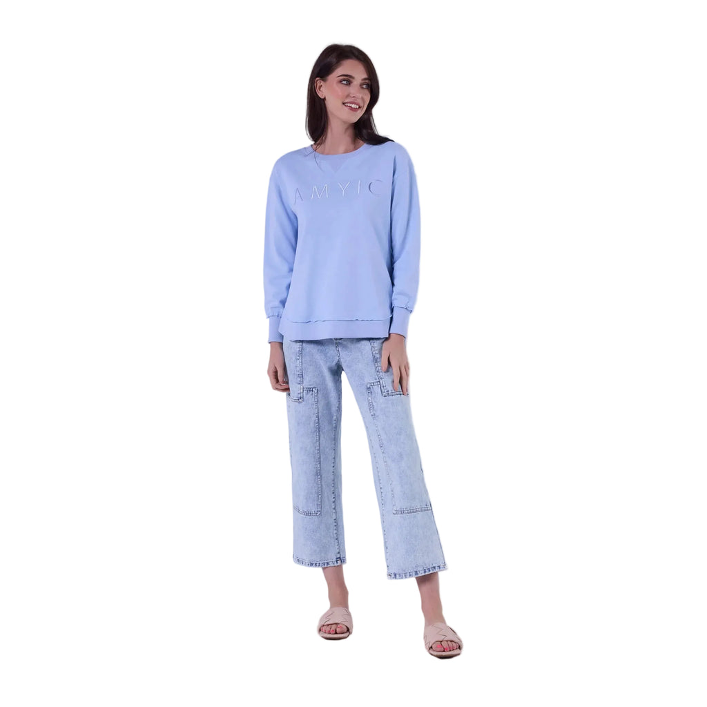 AMYIC SWEATER BABY BLUE