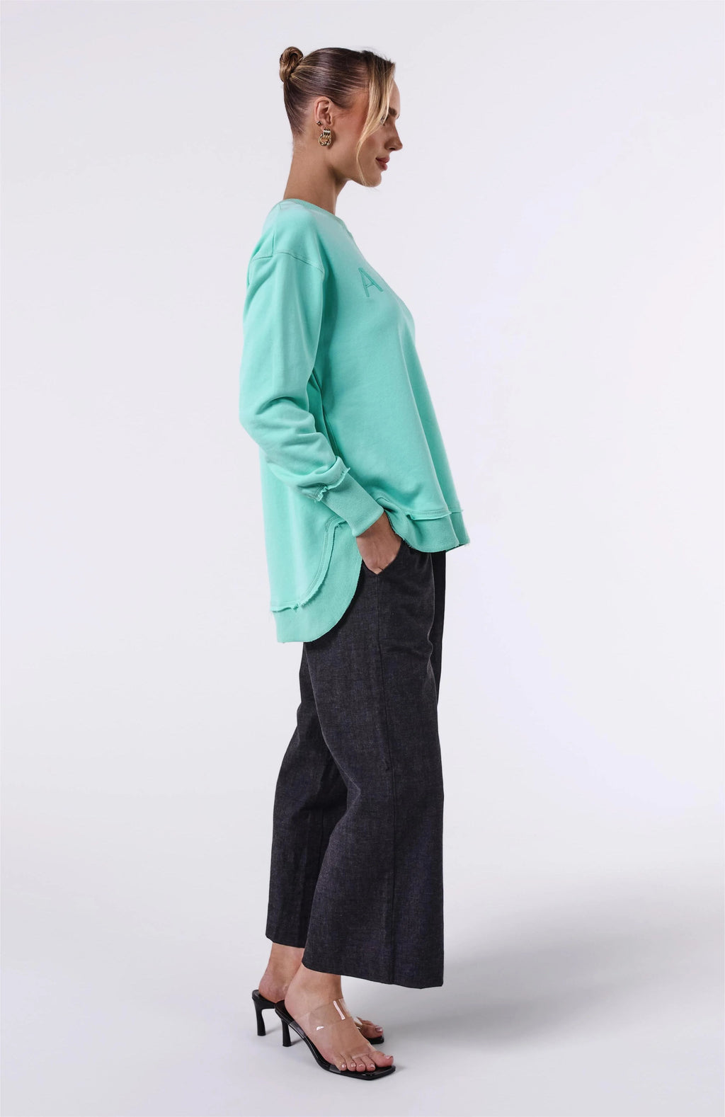 AMYIC SWEATER APPLE GREEN