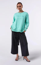 AMYIC SWEATER APPLE GREEN