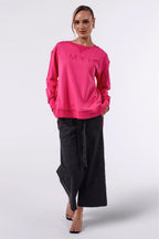 AMYIC SWEATER HOT PINK