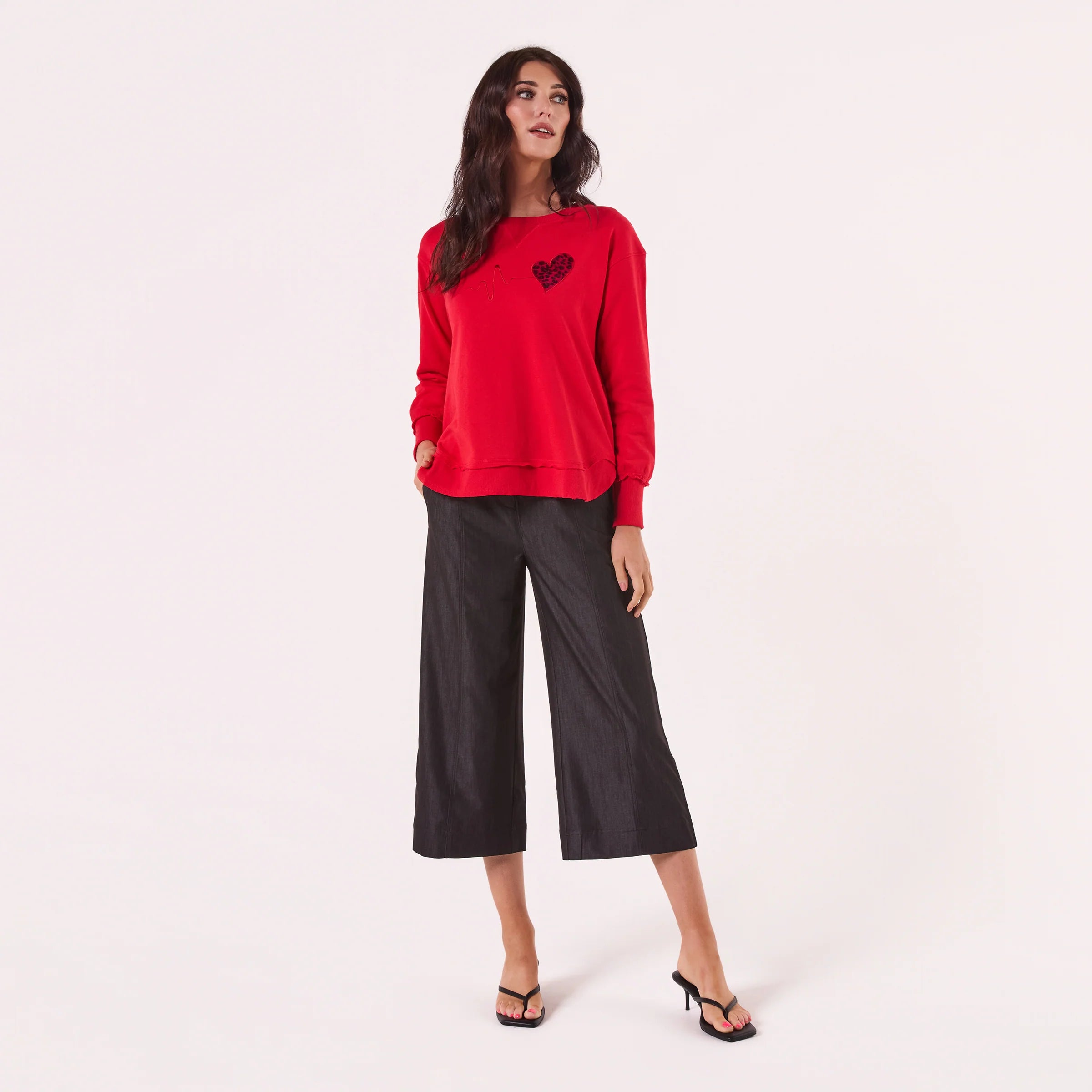 AMYIC HEARTBEAT IN RED