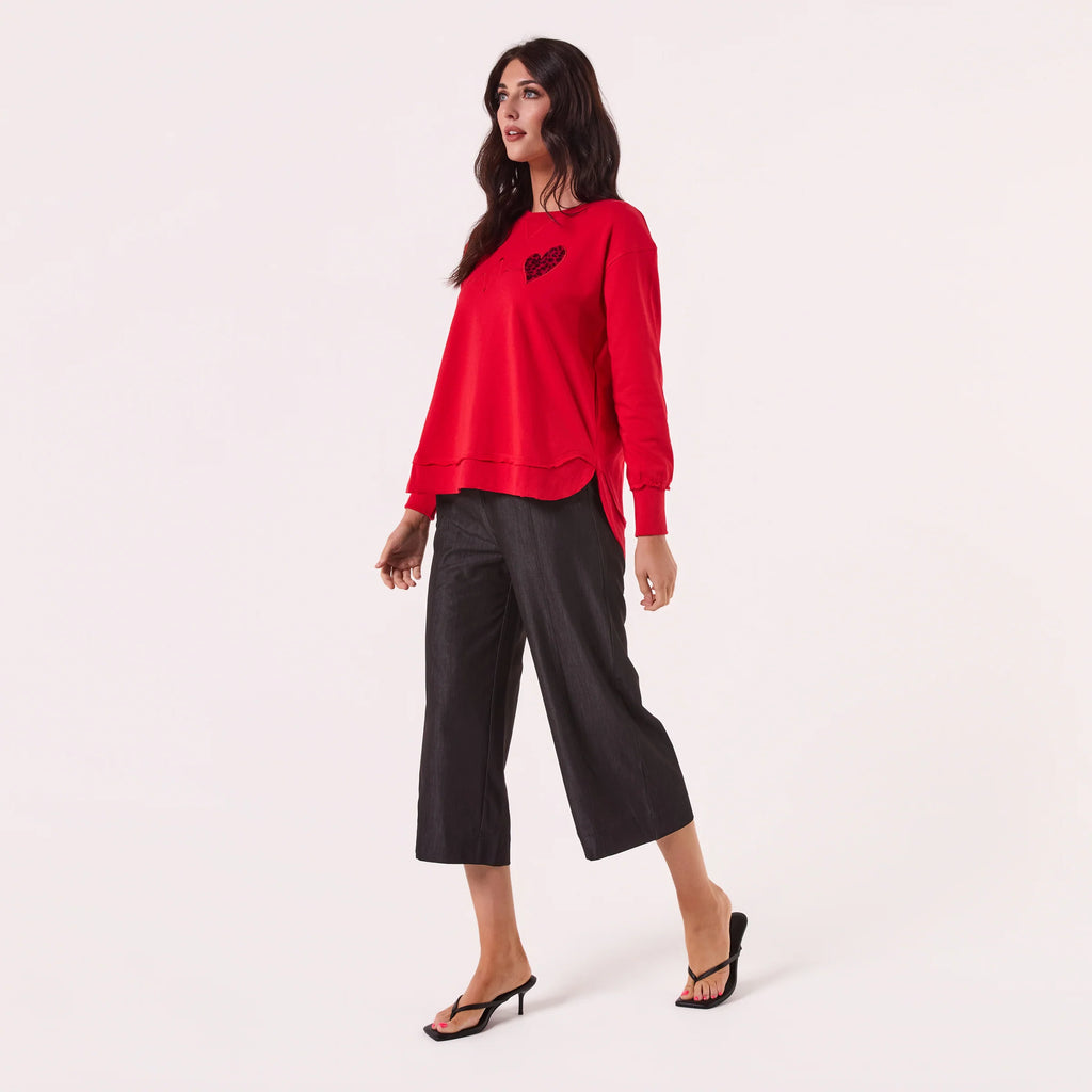 AMYIC HEARTBEAT IN RED