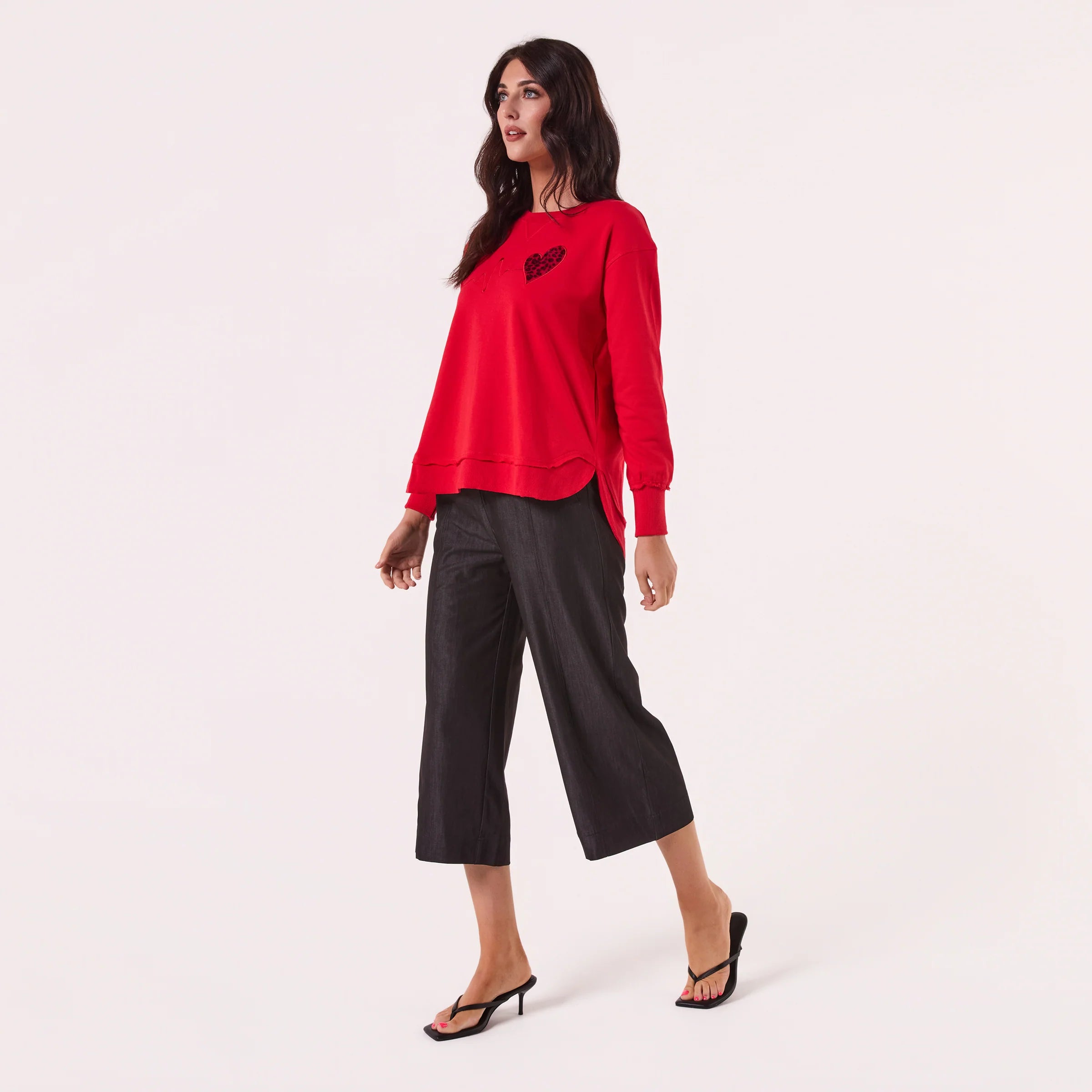 AMYIC HEARTBEAT IN RED