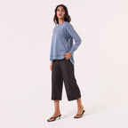 AMYIC SWEATER DENIM BLUE