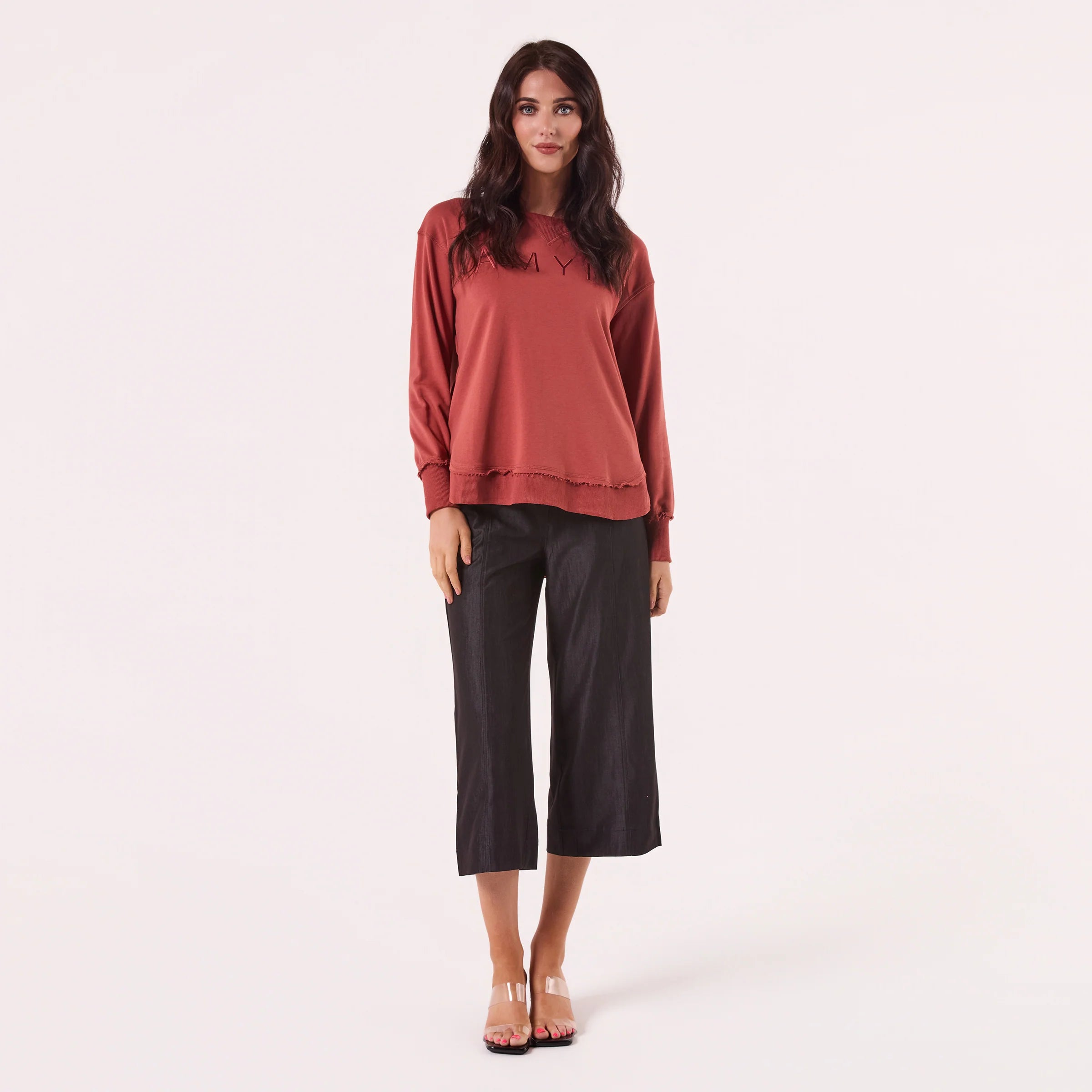 AMYIC SWEATER RUST