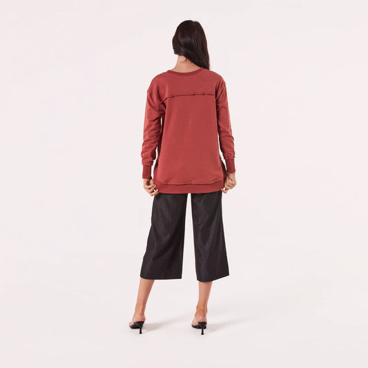 AMYIC SWEATER RUST