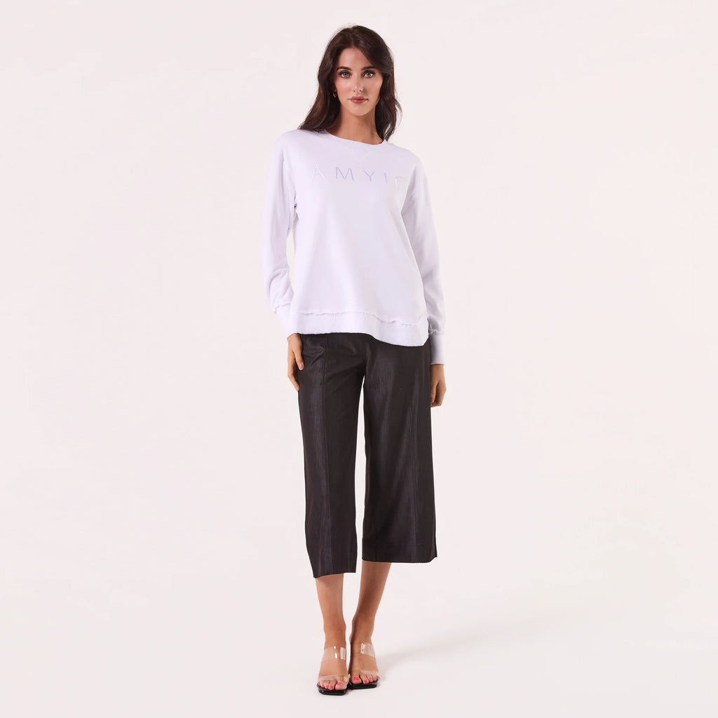 AMYIC SWEATER WHITE