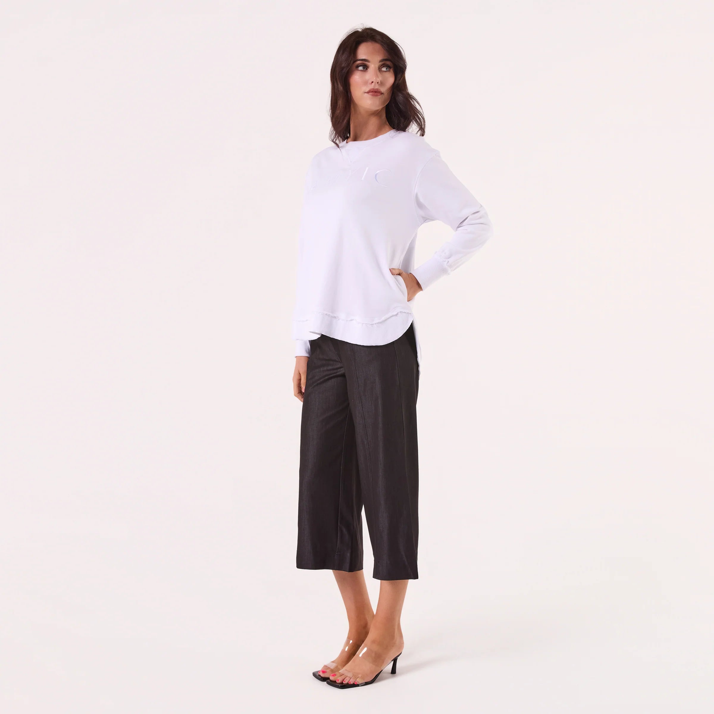 AMYIC SWEATER WHITE