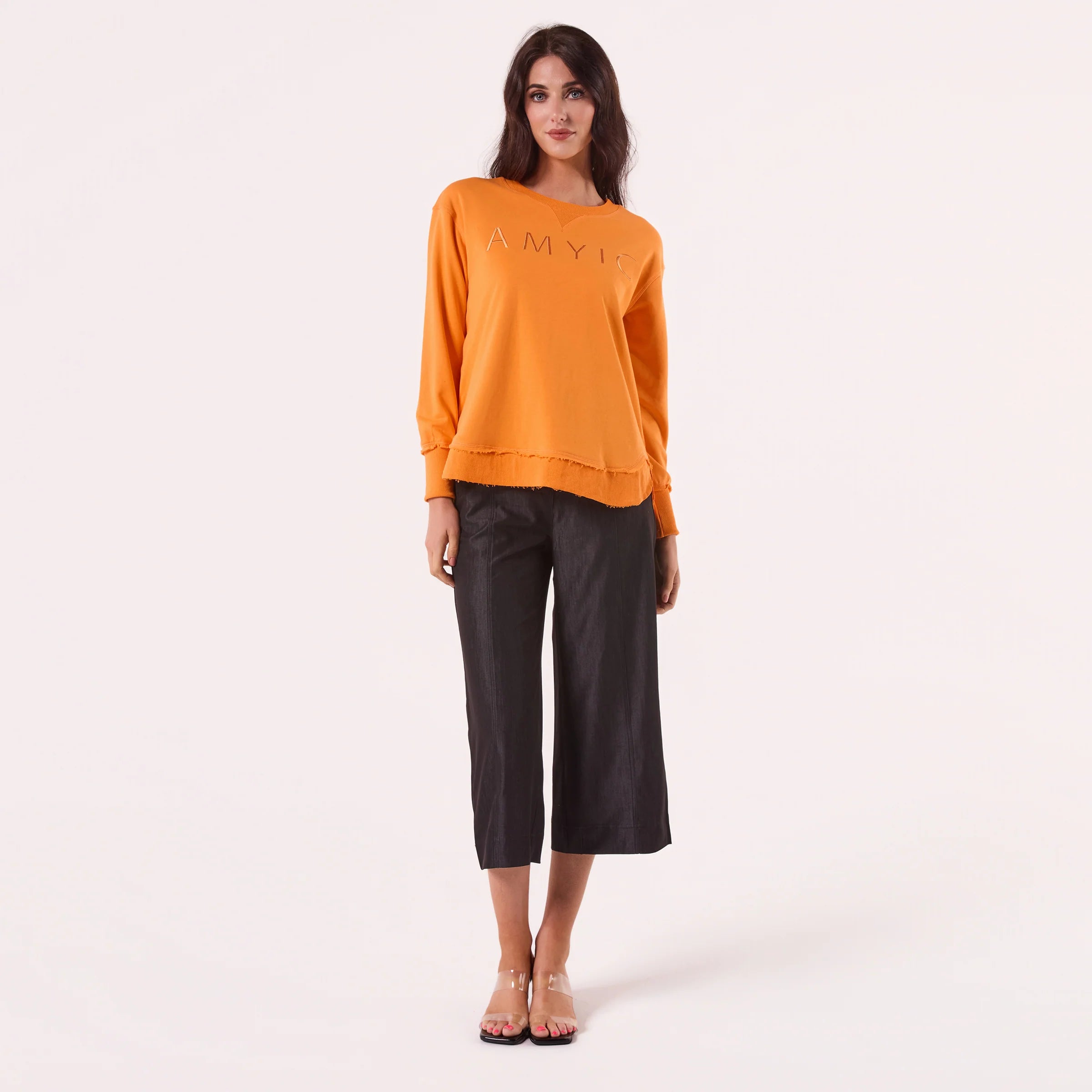 AMYIC SWEATER ORANGE