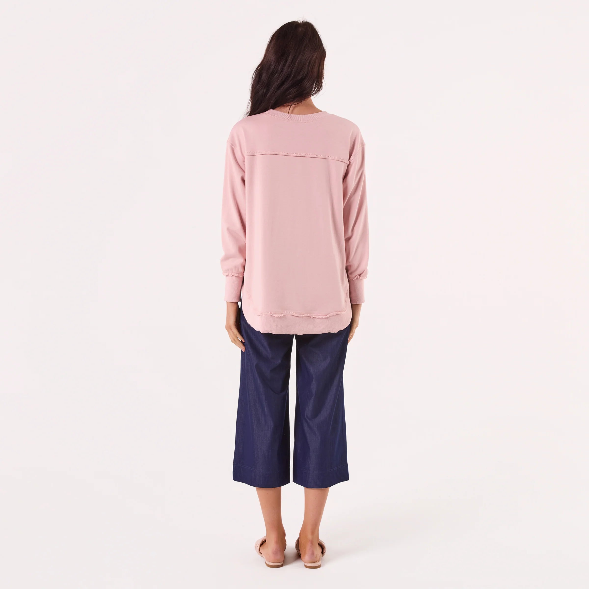 AMYIC SWEATER DUSTY PINK