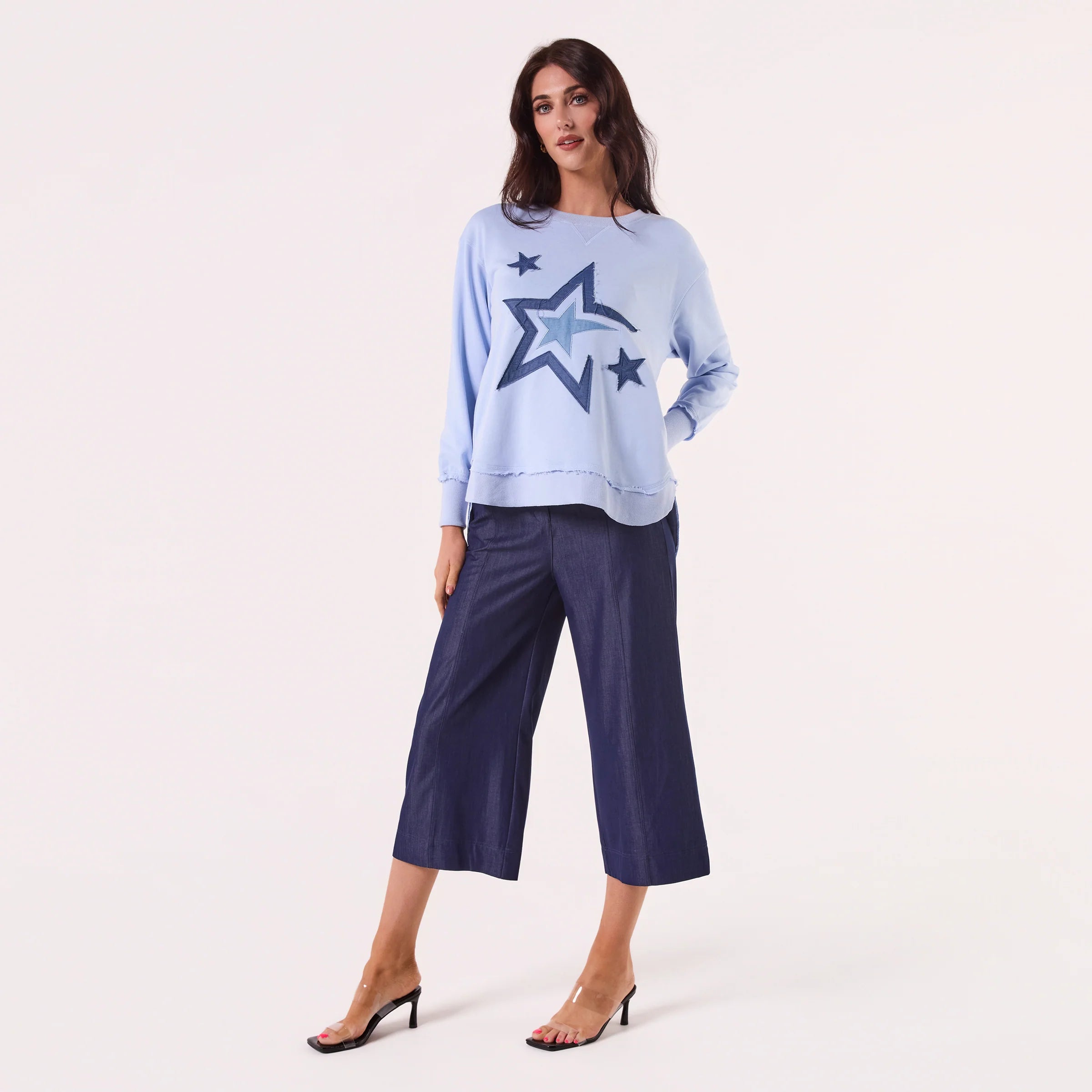 AMYIC PATCHWORK SWEATER