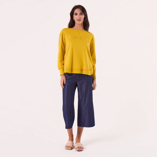 AMYIC SWEATER MUSTARD