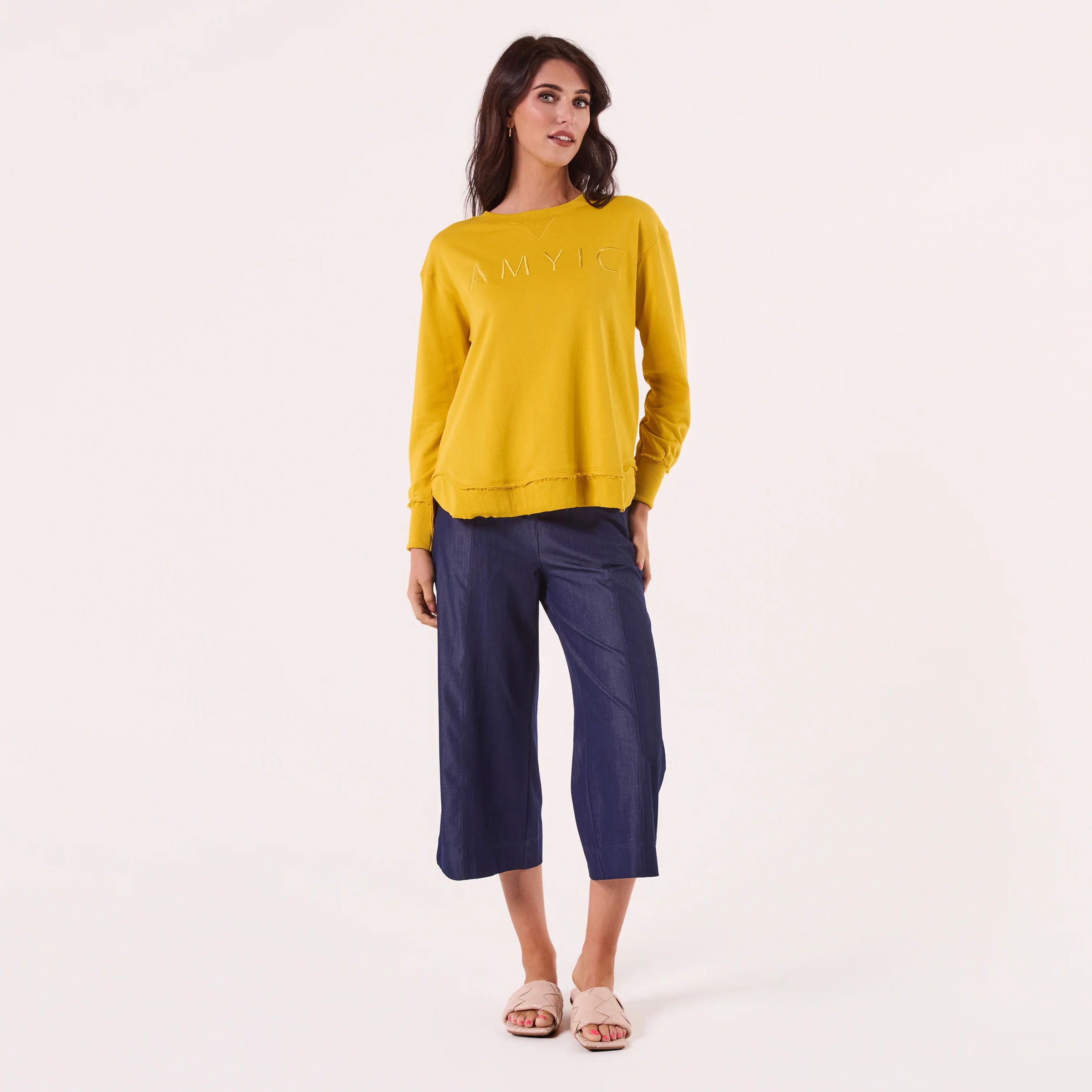 AMYIC SWEATER MUSTARD