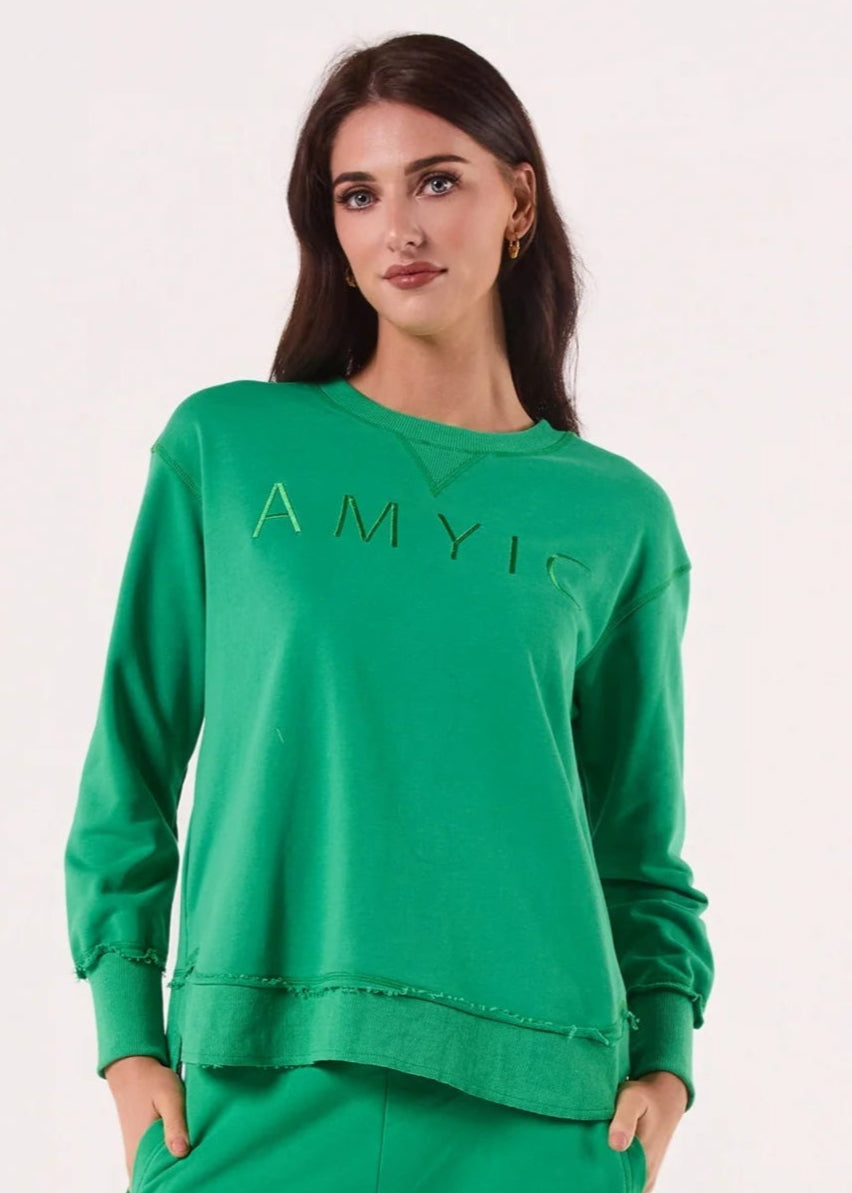 AMYIC SWEATER GREEN