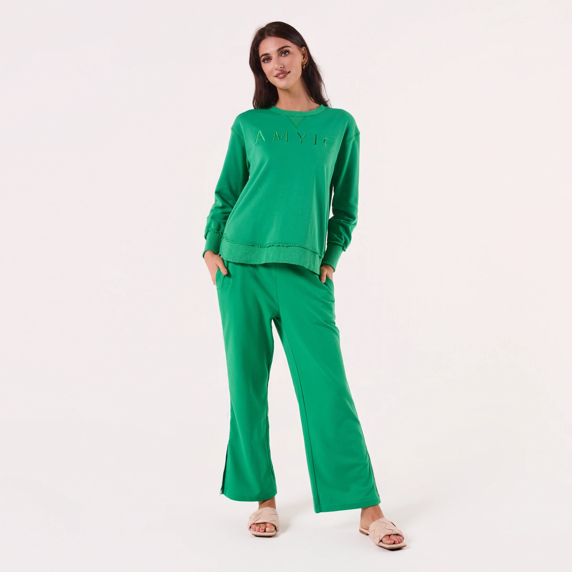 AMYIC SWEATER GREEN