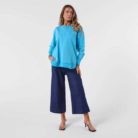 AMYIC SWEATER LIGHT BLUE