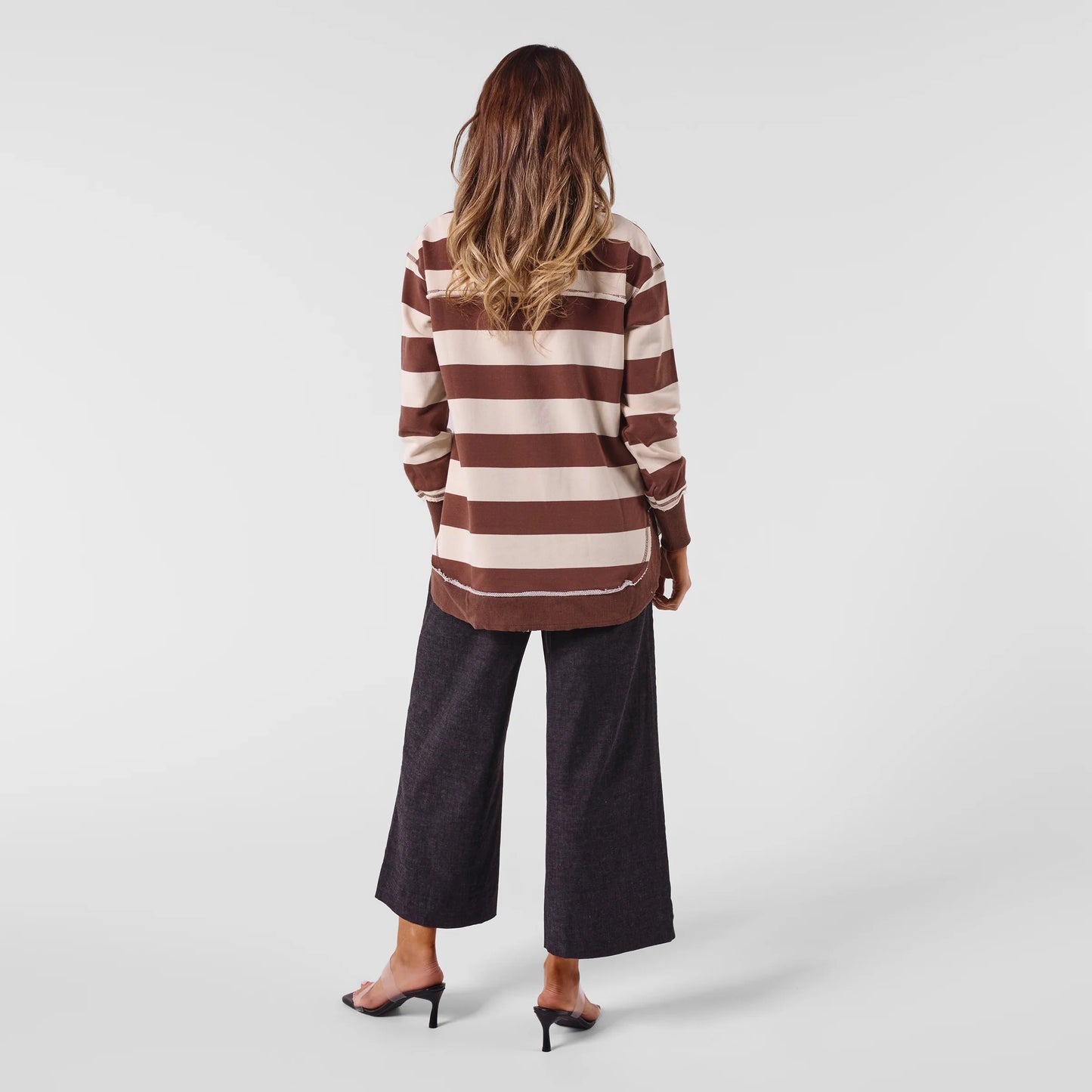 AMYIC STRIPE SWEATER