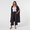 RICKY SLEEVELESS COAT IN GREY