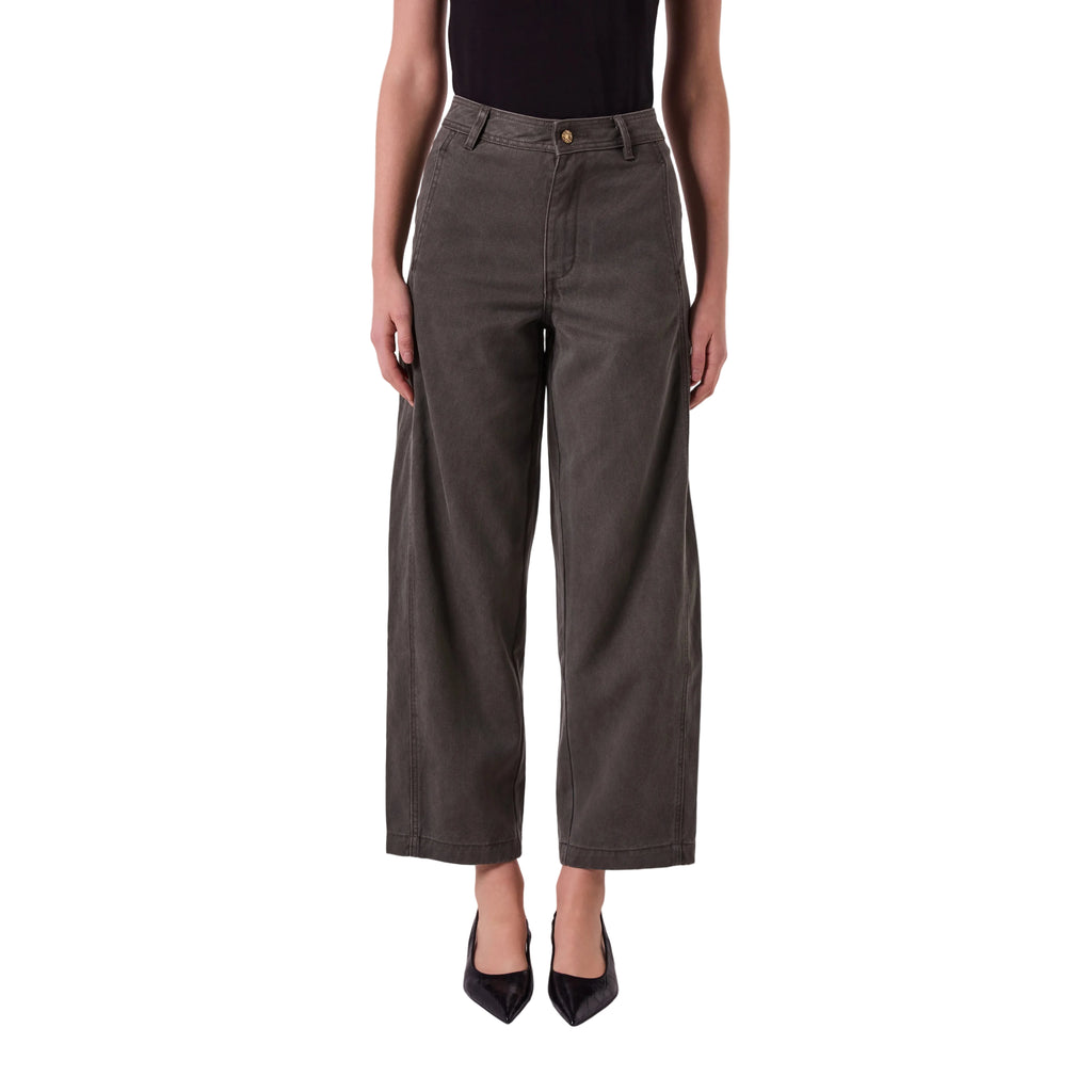 AMYIC BARREL LEG PANT IN KHAKI