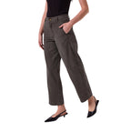 AMYIC BARREL LEG PANT IN KHAKI