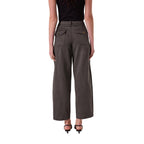 AMYIC BARREL LEG PANT IN KHAKI