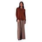 AMYIC SWEATER IN CHOCOLATE