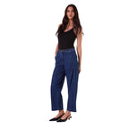 AMYIC BARREL LEG PANT IN DENIM