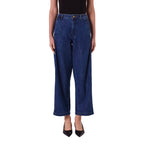AMYIC BARREL LEG PANT IN DENIM