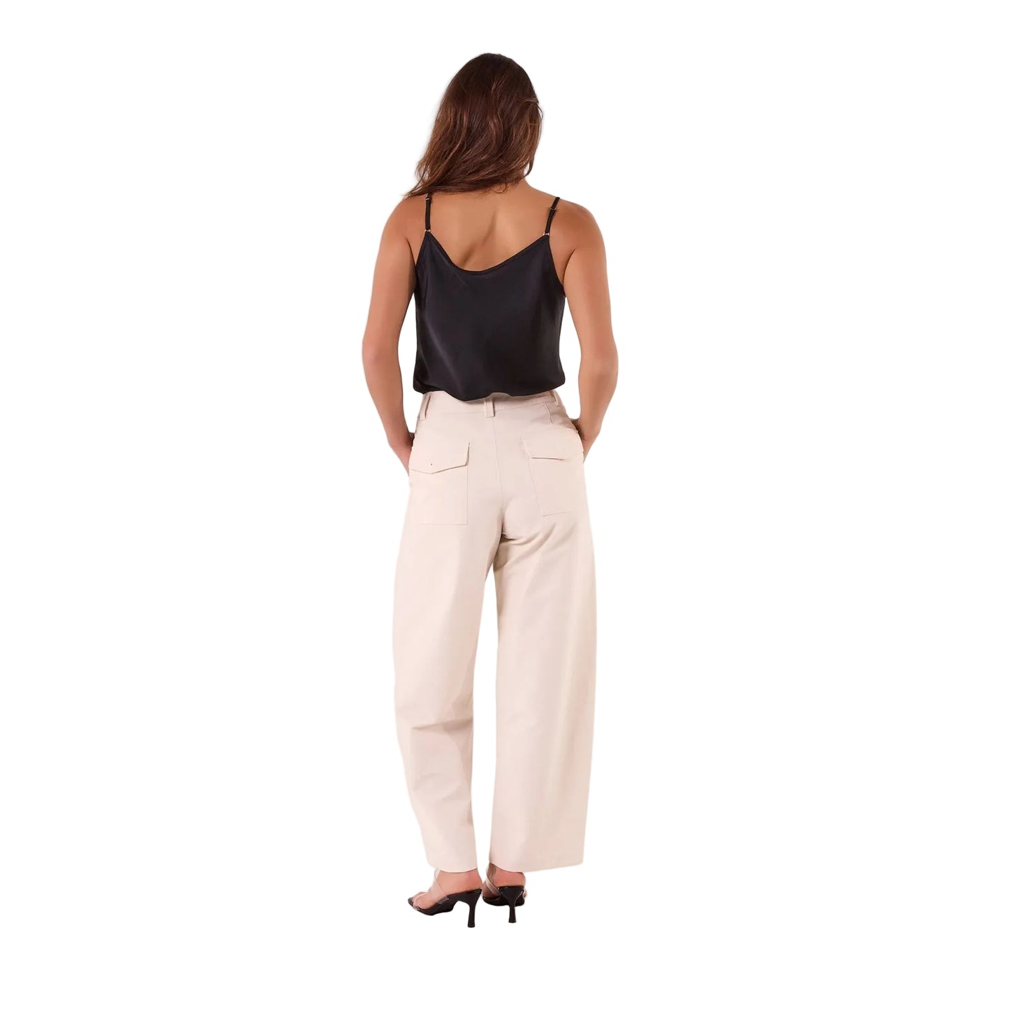 AMYIC BARREL LEG PANT
